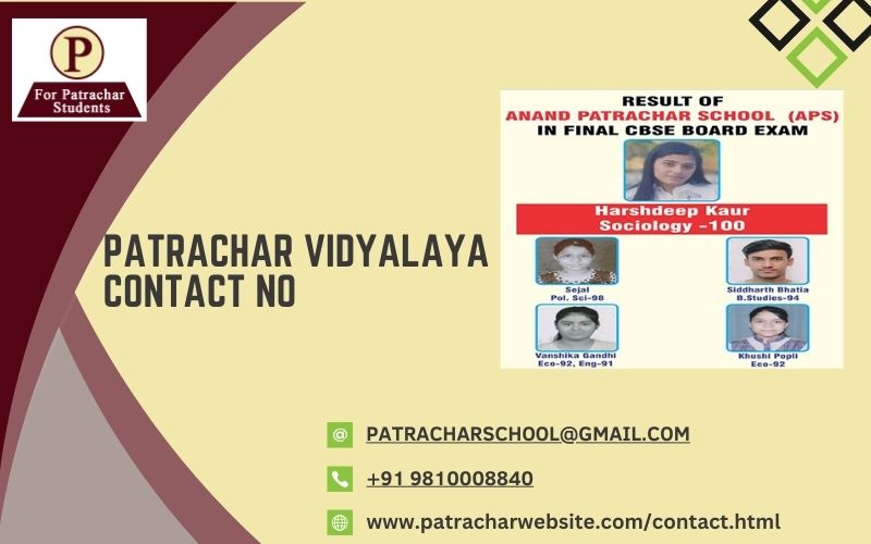 Find Patrachar Vidyalaya Contact No For Easy Enrollment